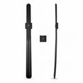 Magnetic Wooden Long-Handle Shoehorn with Wall Holder