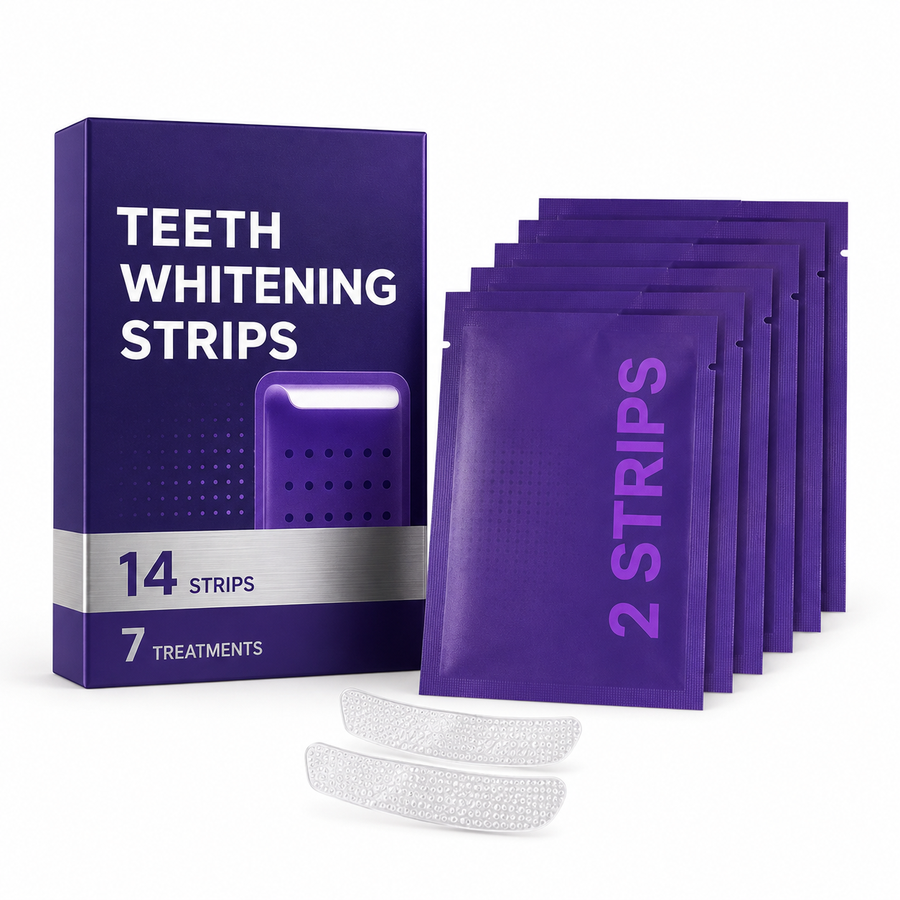 14-Piece Close-Fit Teeth Whitening Strips