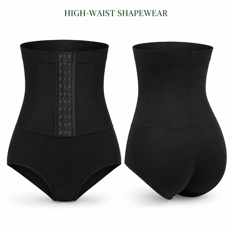 3-Level Adjustable High-Waist Shape-wear  Shorts