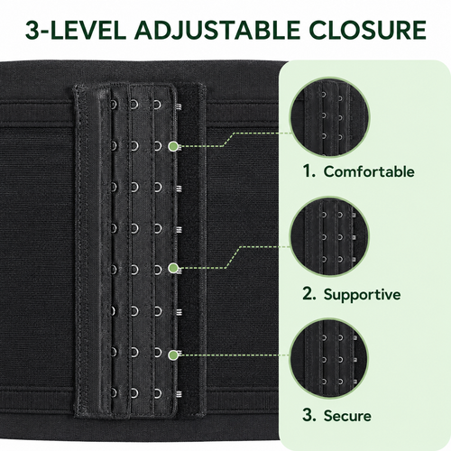 3-Level Adjustable High-Waist Shape-wear  Shorts