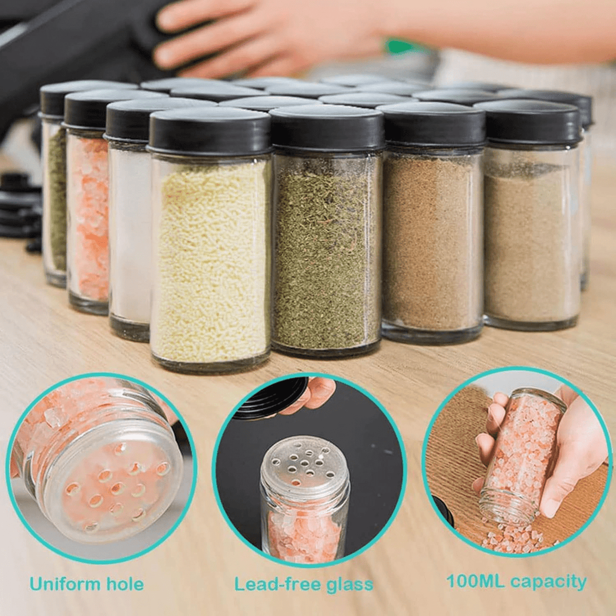 18 Jar Rotating Spice Rack - Zambeel