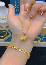 Heart Shaped Memorial Necklace - Zambeel