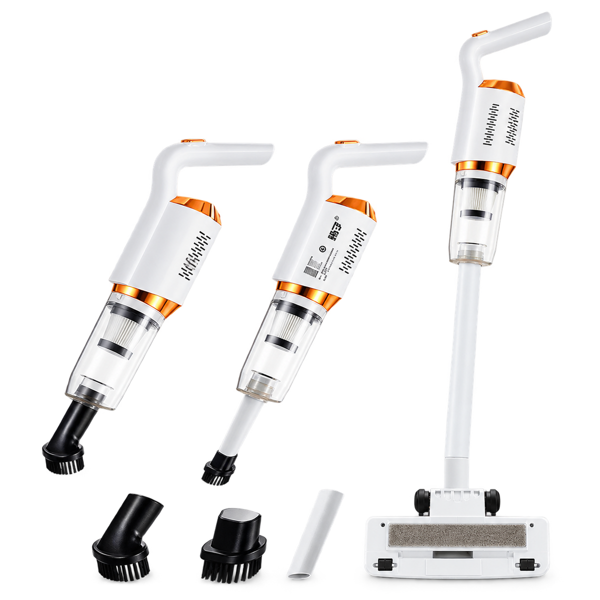 3-in-1 Wireless Vacuum Cleaner - transparent background