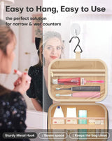 Large Travel Cosmetic Bag with Waterproof Hanging Hook view 4