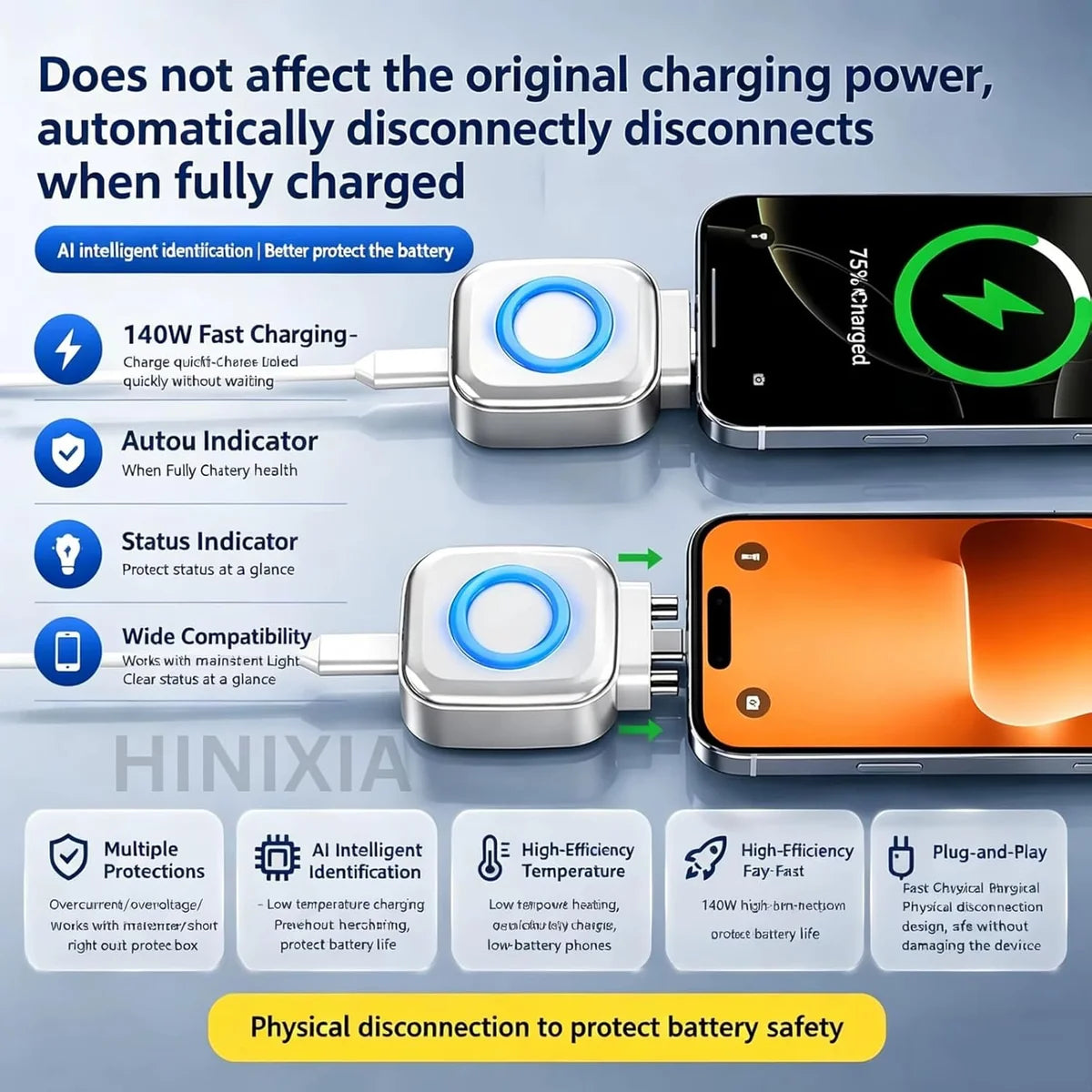 Auto Eject Charging Separator ShifBy