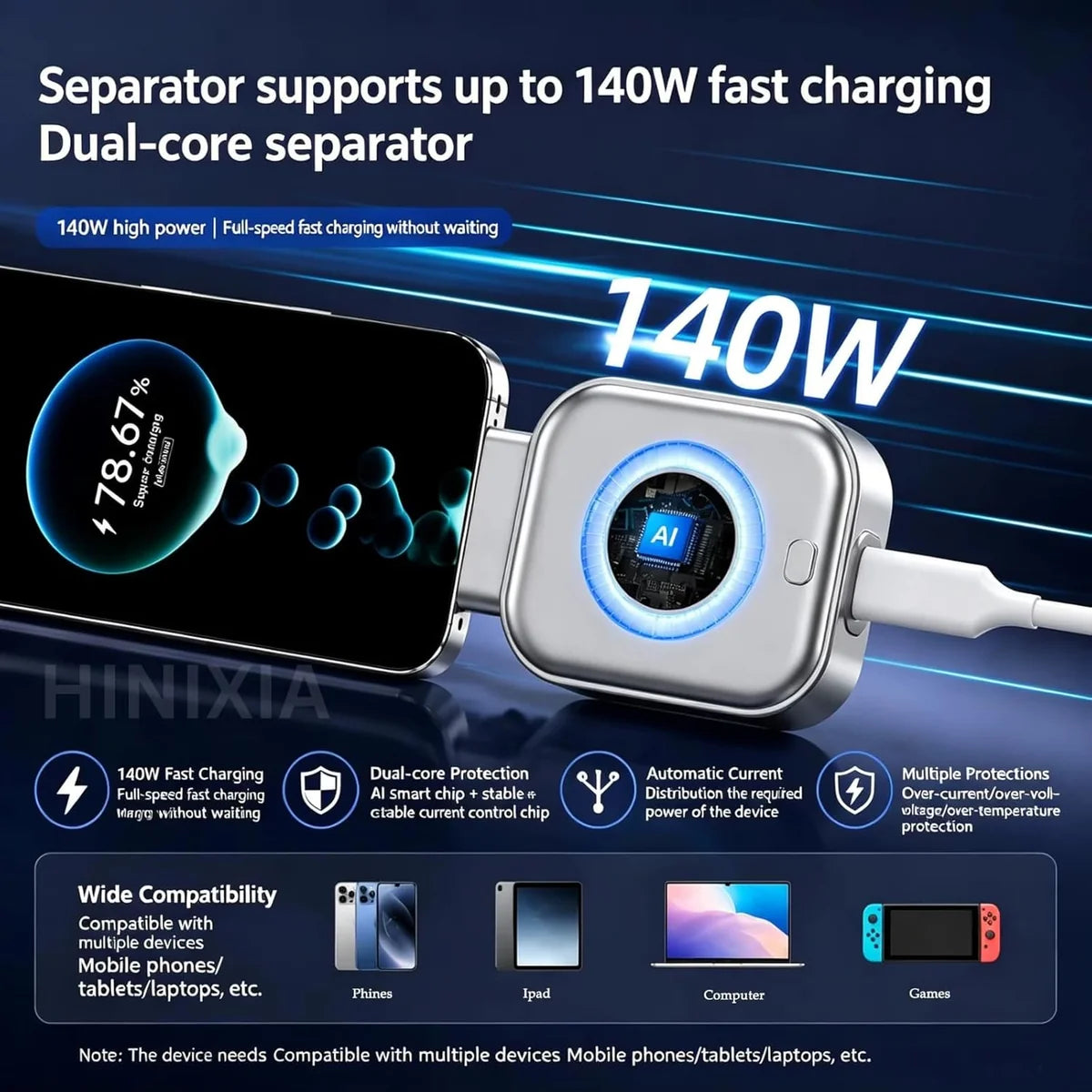 Auto Eject Charging Separator ShifBy
