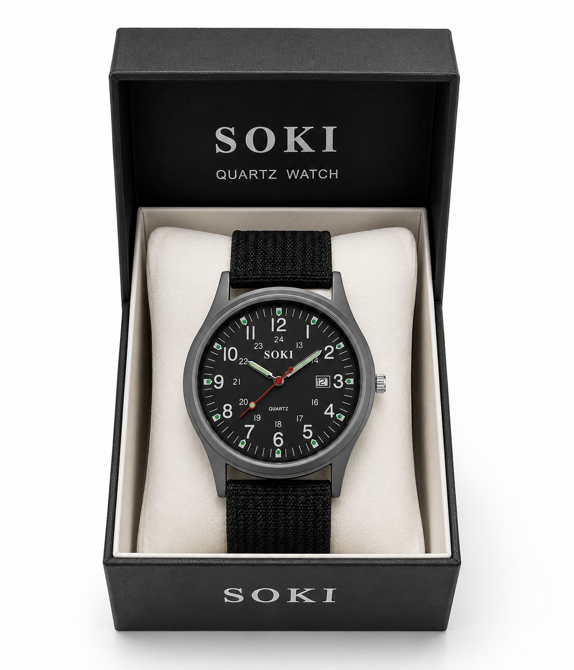 Nylon Strap Analog Wristwatch view 2