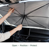 Foldable Car Windshield Sunshade Umbrella – Heat & Glare Shield ShifBy