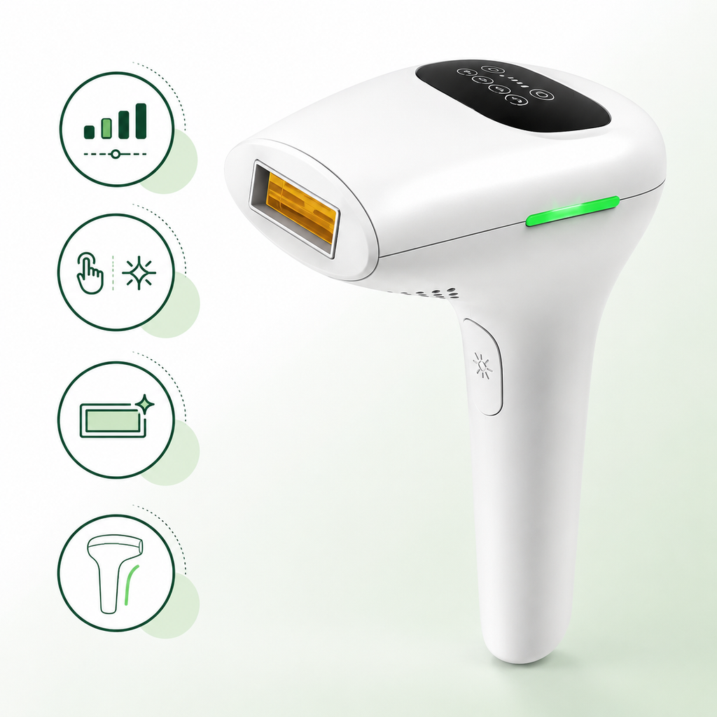 IPL Hair Reduction Device – Adjustable Intensity