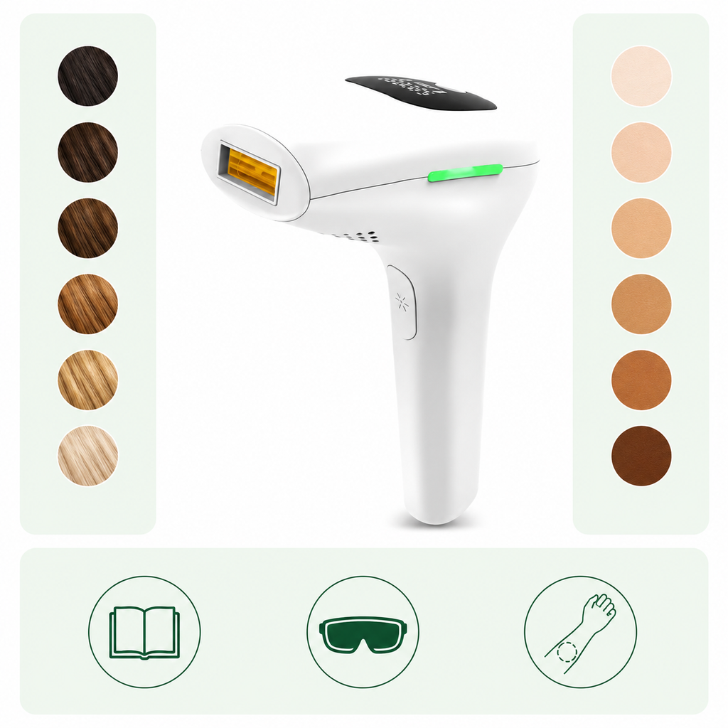 IPL Hair Reduction Device – Adjustable Intensity