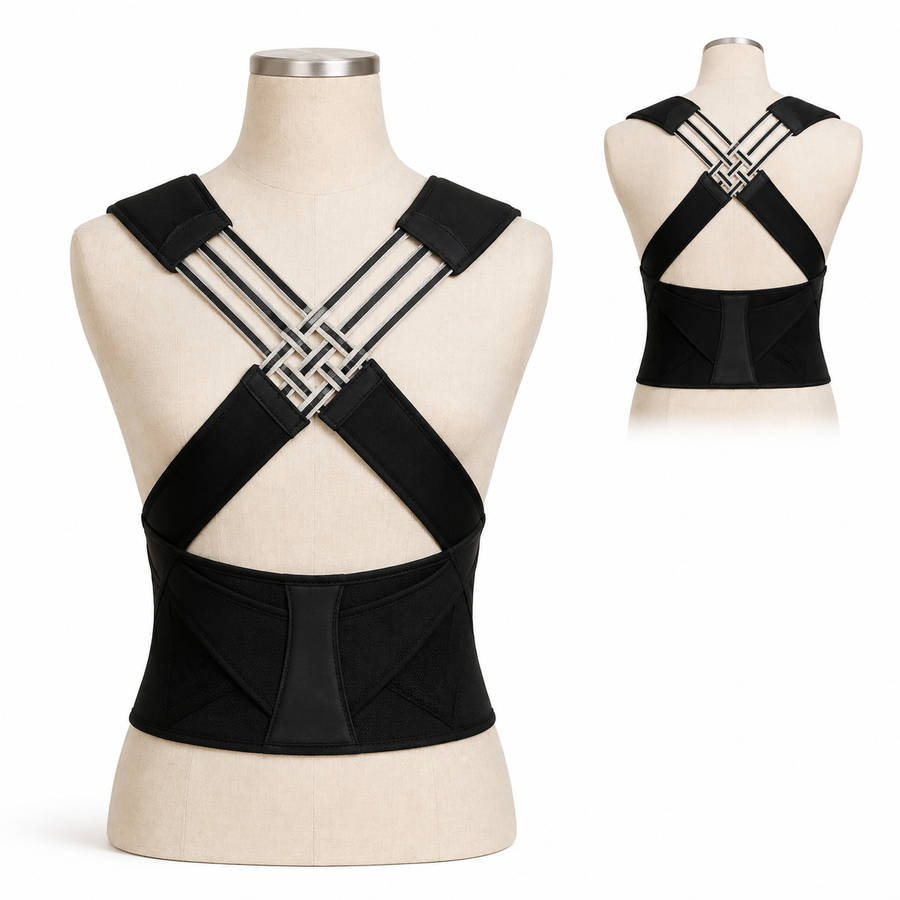 Adjustable Posture Support Shaper – Shoulder & Waist Brace