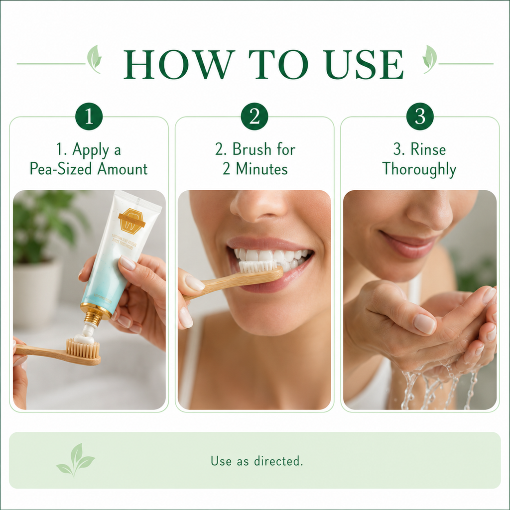 Surface-Stain Brightening Toothpaste – Daily Oral Care 100g