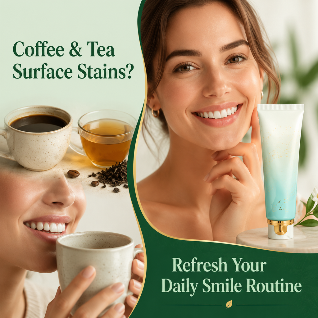 Surface-Stain Brightening Toothpaste – Daily Oral Care 100g