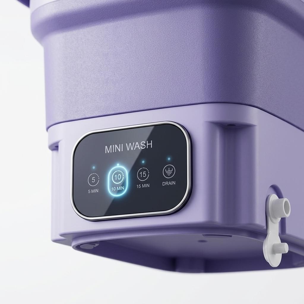 Portable Mini Washing Machine – Compact Foldable Washer for Clothes ShifBy