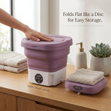 Portable Mini Washing Machine – Compact Foldable Washer for Clothes ShifBy