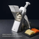 5-in-1 Manual Vegetable Cutter – Multi-Function Slicer, Chopper & Grater ShifBy