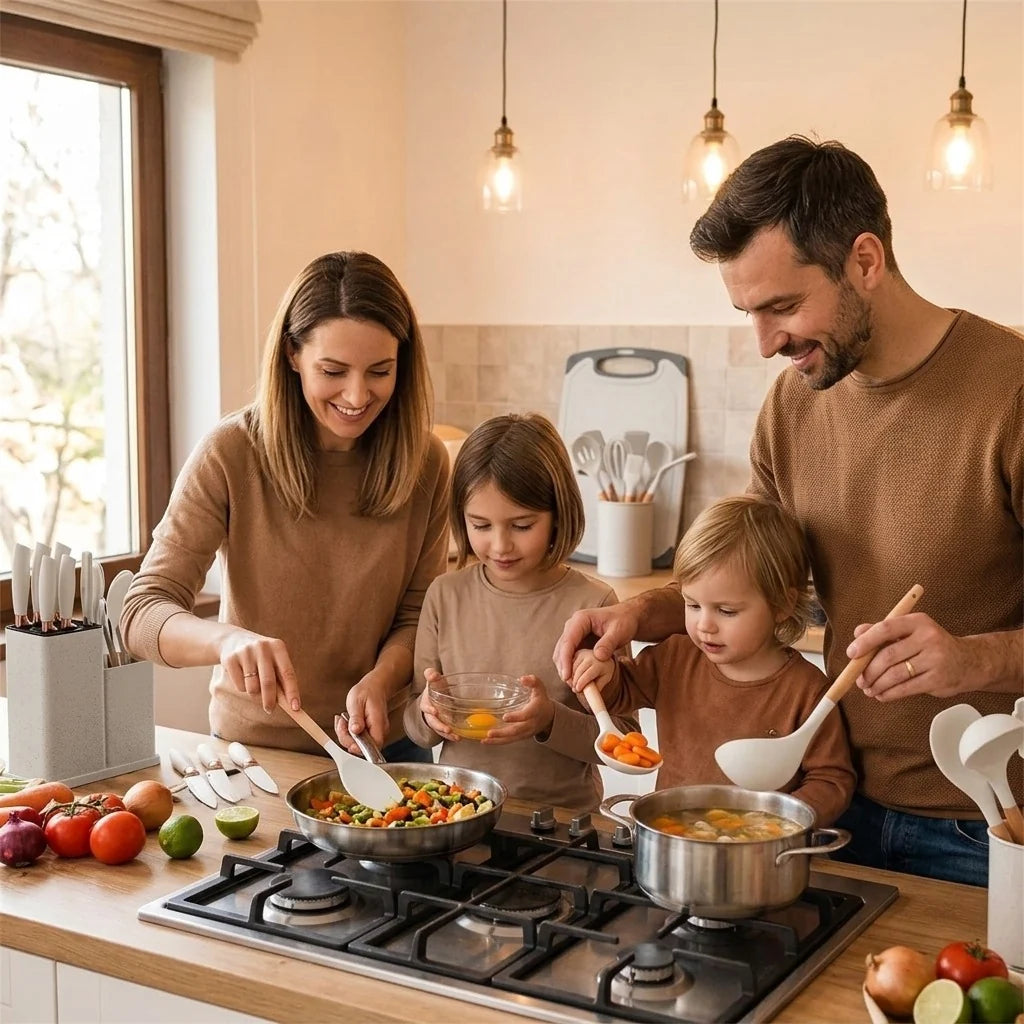 Premium Kitchen Utensil Set – Complete Cooking & Kitchen Tool Set ShifBy