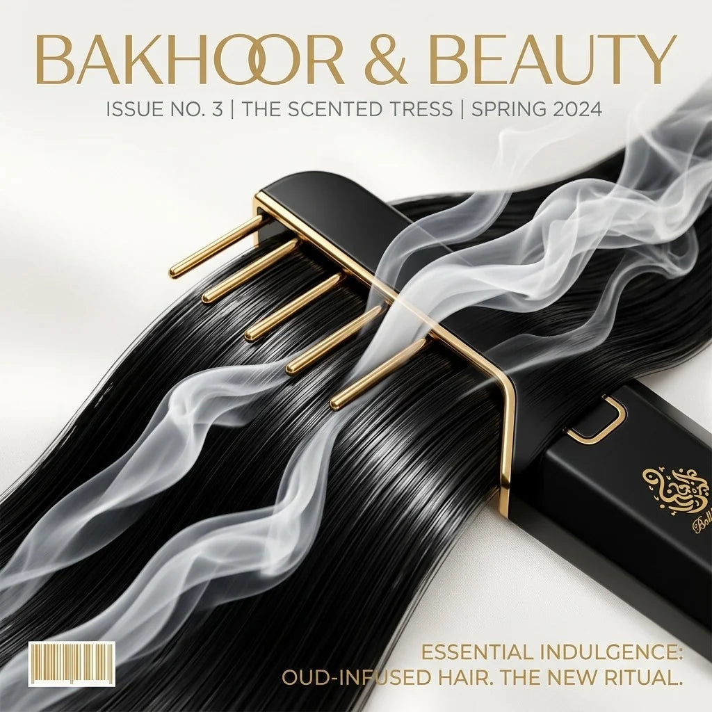 Bakhoor Hair Perfume Comb – Electric Oud Fragrance Styling Brush ShifBy