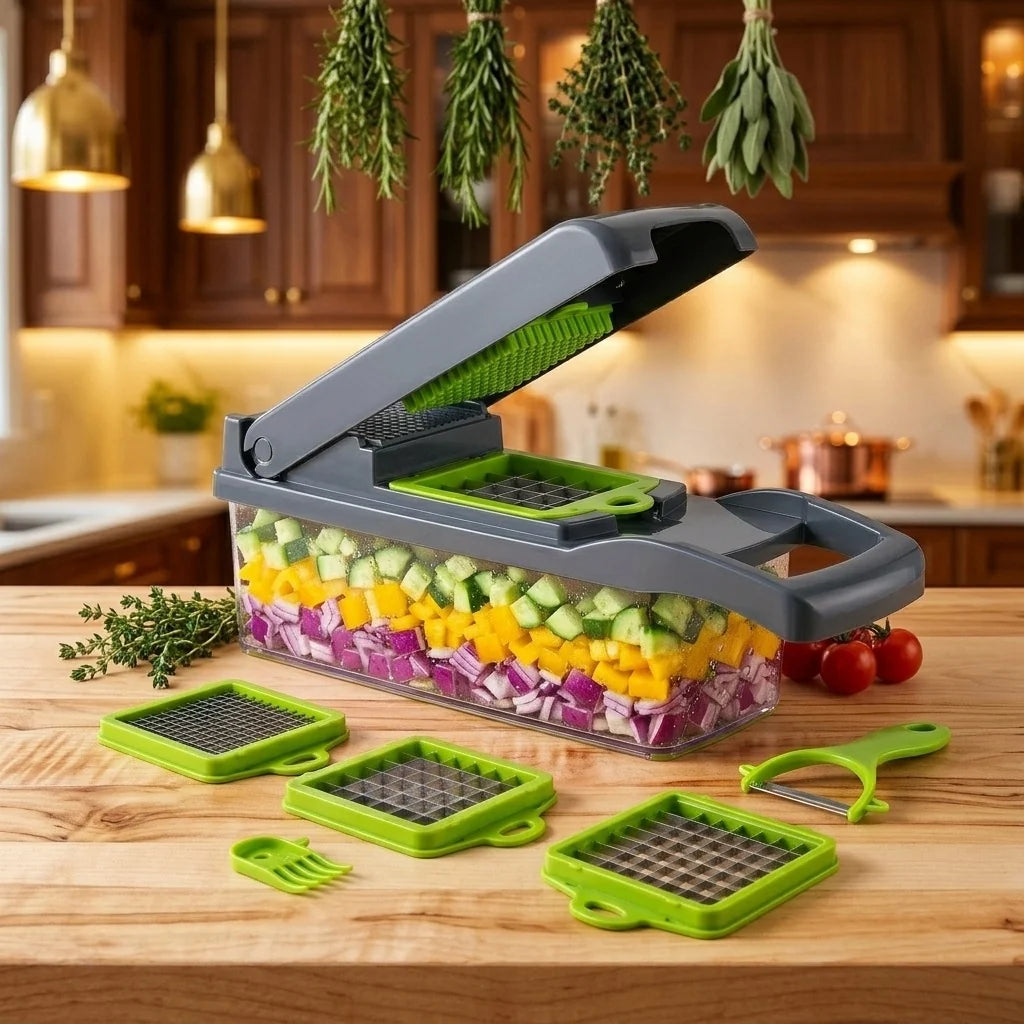 16 in 1 Vegetable Cutter Chopper and Slicer ShifBy