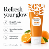 Orange Brightening Exfoliating Gel – 50g