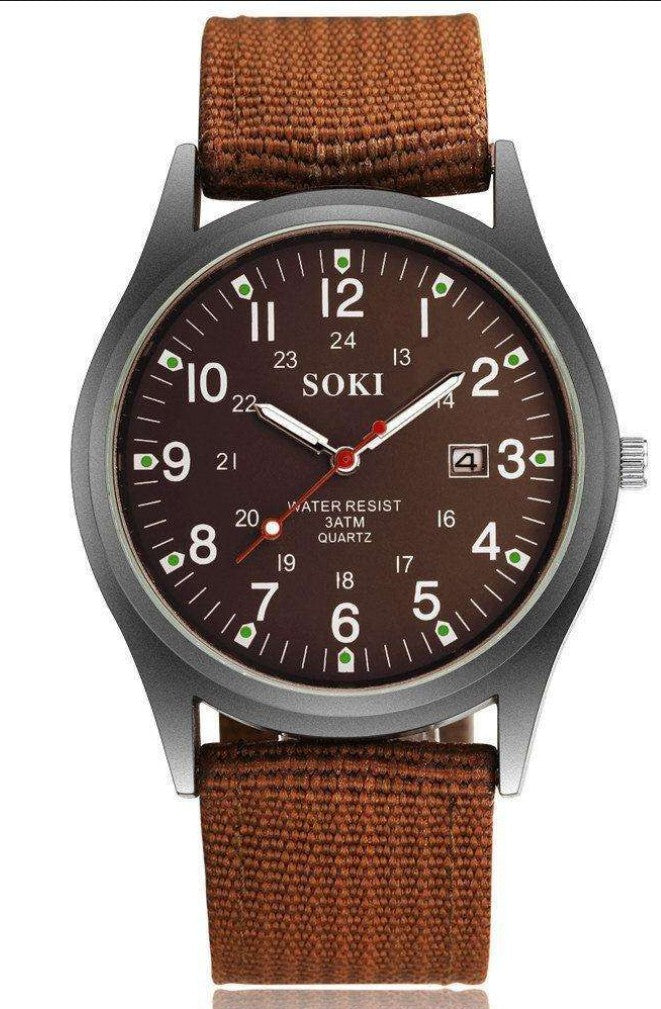 Nylon Strap Analog Wristwatch view 3