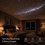 ✨ Plug-and-Play HD Star Projector - Turn your rooms into galaxies