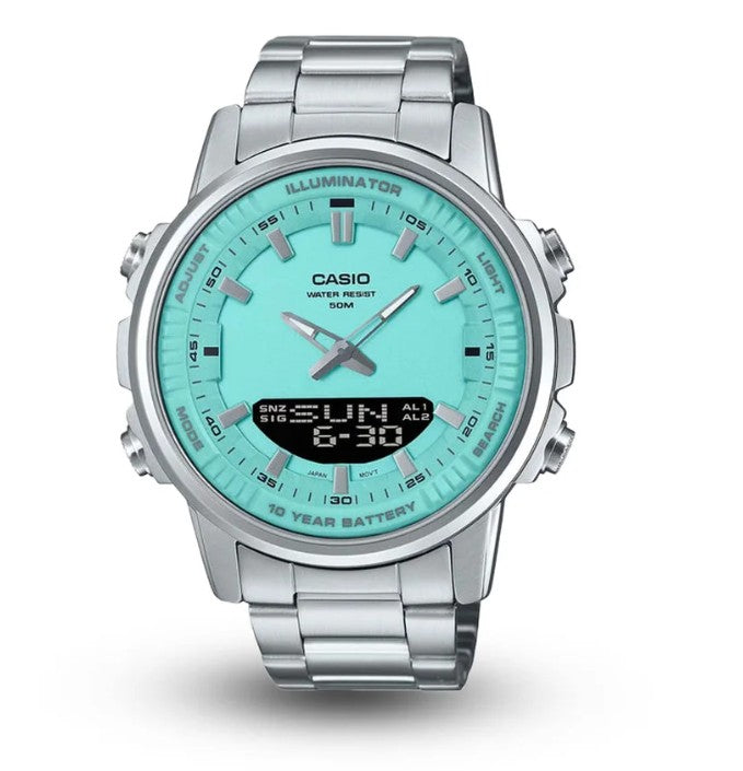 Turquoise Dial Men Watch view 5