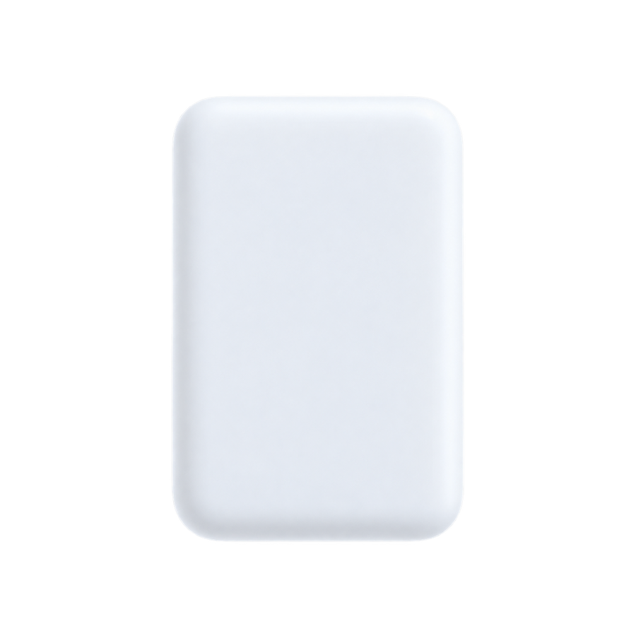 Wireless Power Bank - transparent background