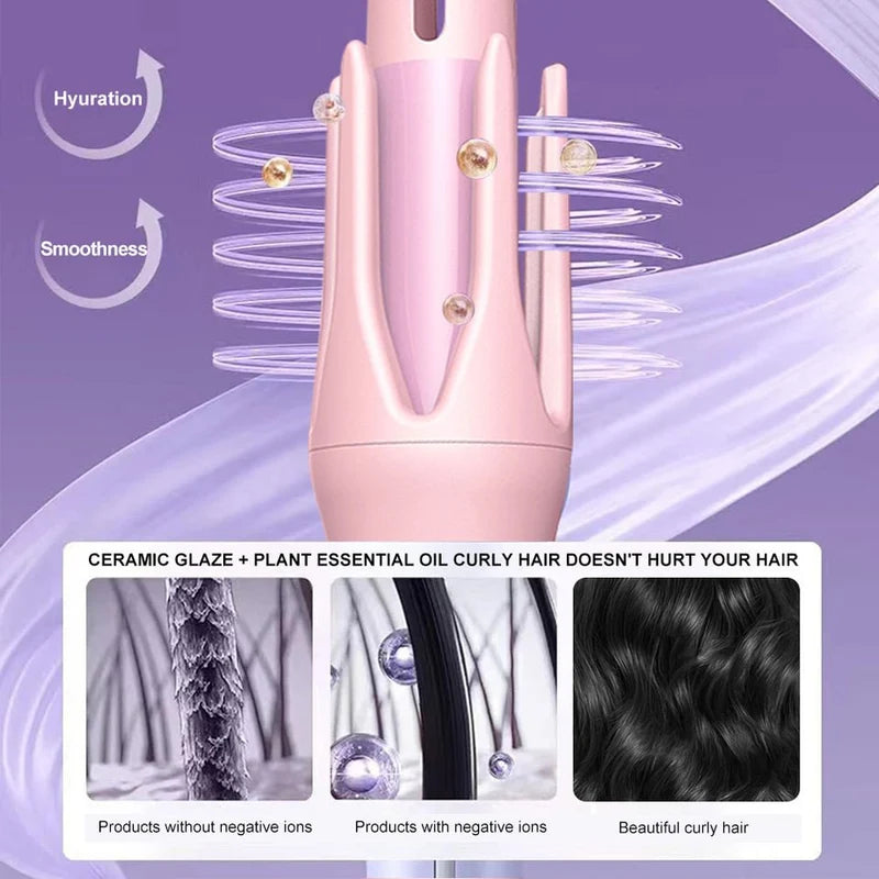 Automatic Hair Wave Maker – Effortless Curls & Beach Waves ShifBy