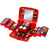 Classic Deluxe Vanity Case Make-Up Kit Ⓢ - transparent background