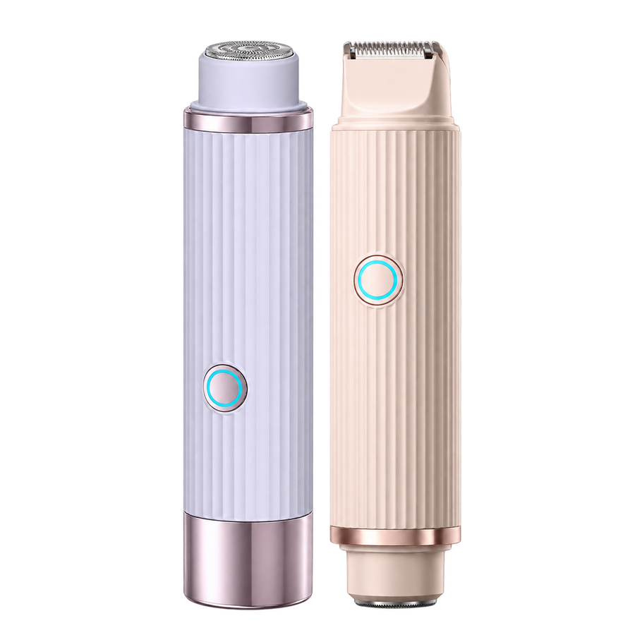 Double Head Electric Shaver - transparent background