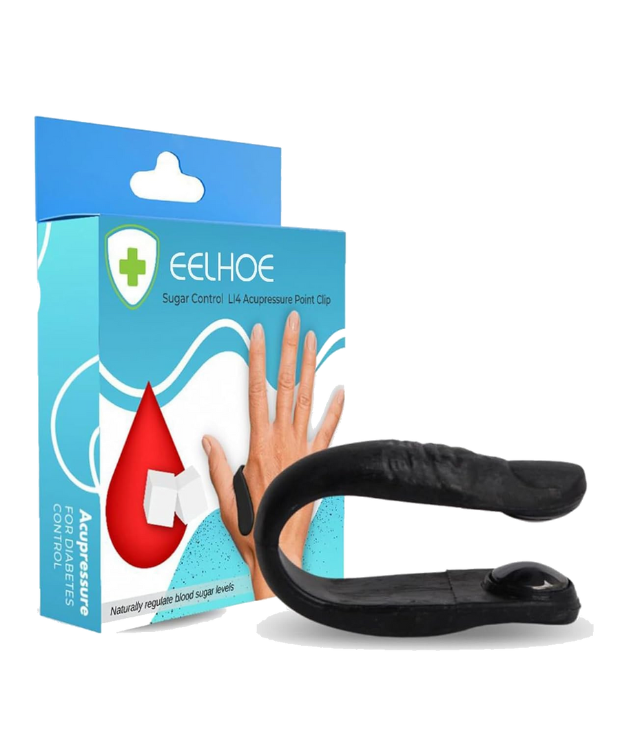 EELHOE - Sugar Control L14 Acupressure Point Clip - transparent background