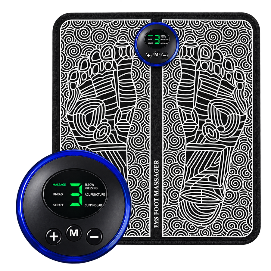 EMS Foot Massager Mat - transparent background