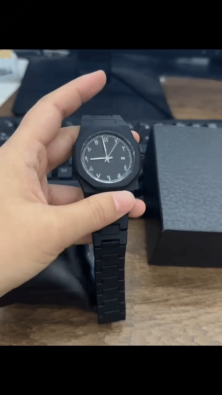 Stainless Steel Arabic Watch view 3