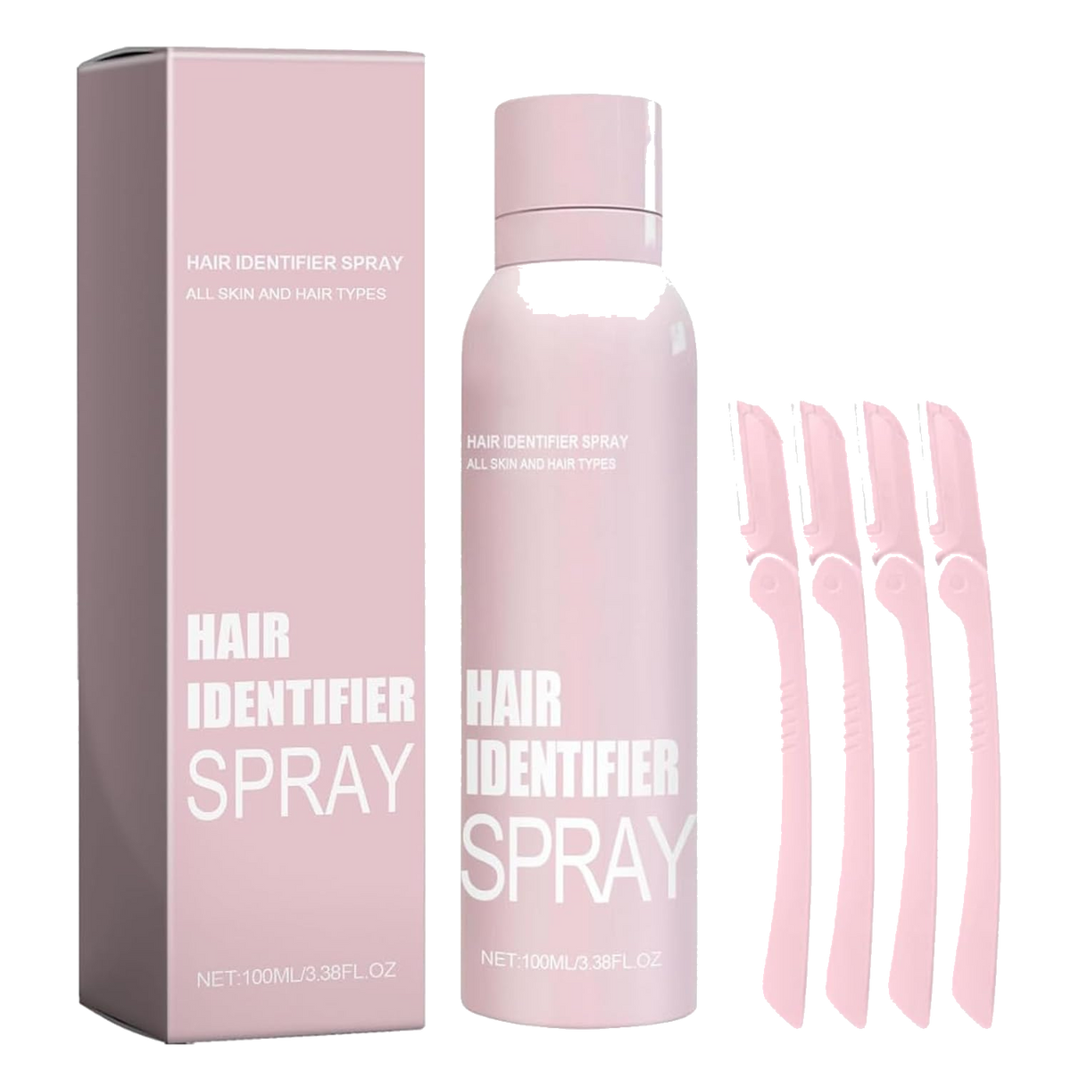Hair Identifier Spray - transparent background