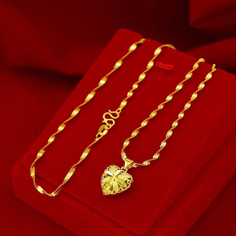 Heart Shaped Memorial Necklace - Zambeel