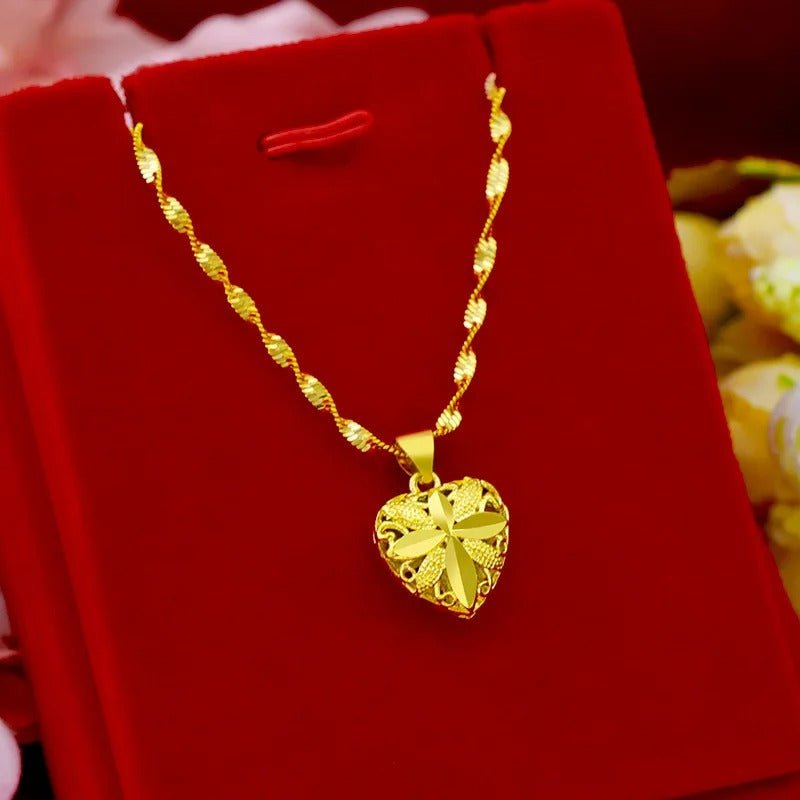 Heart Shaped Memorial Necklace - Zambeel