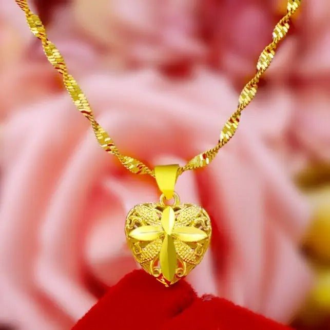 Heart Shaped Memorial Necklace - Zambeel