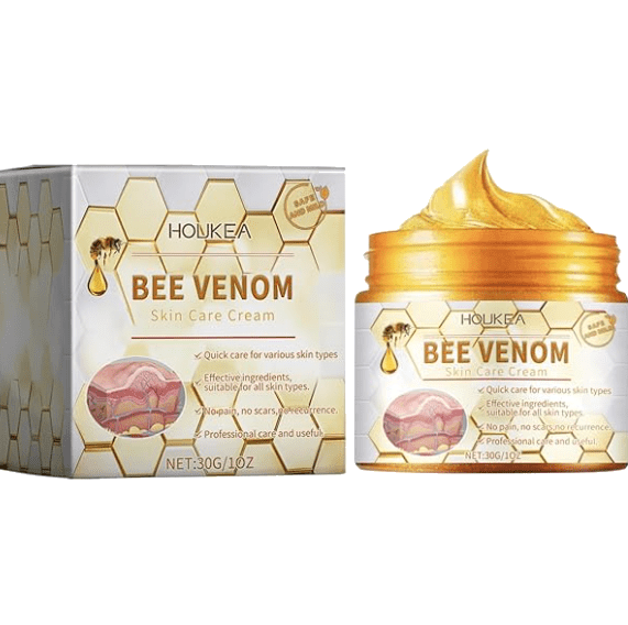 HOUKEA - Bee Venom Skin Care Cream - transparent background