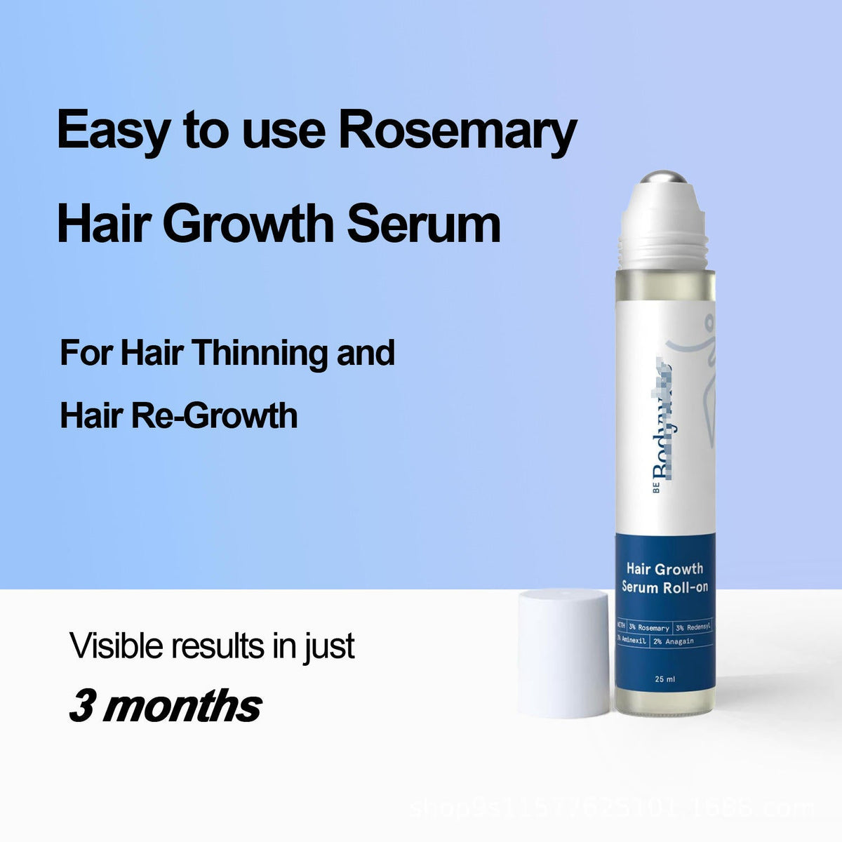 Bodywise - Hair Growth Serum Roll-on view 2
