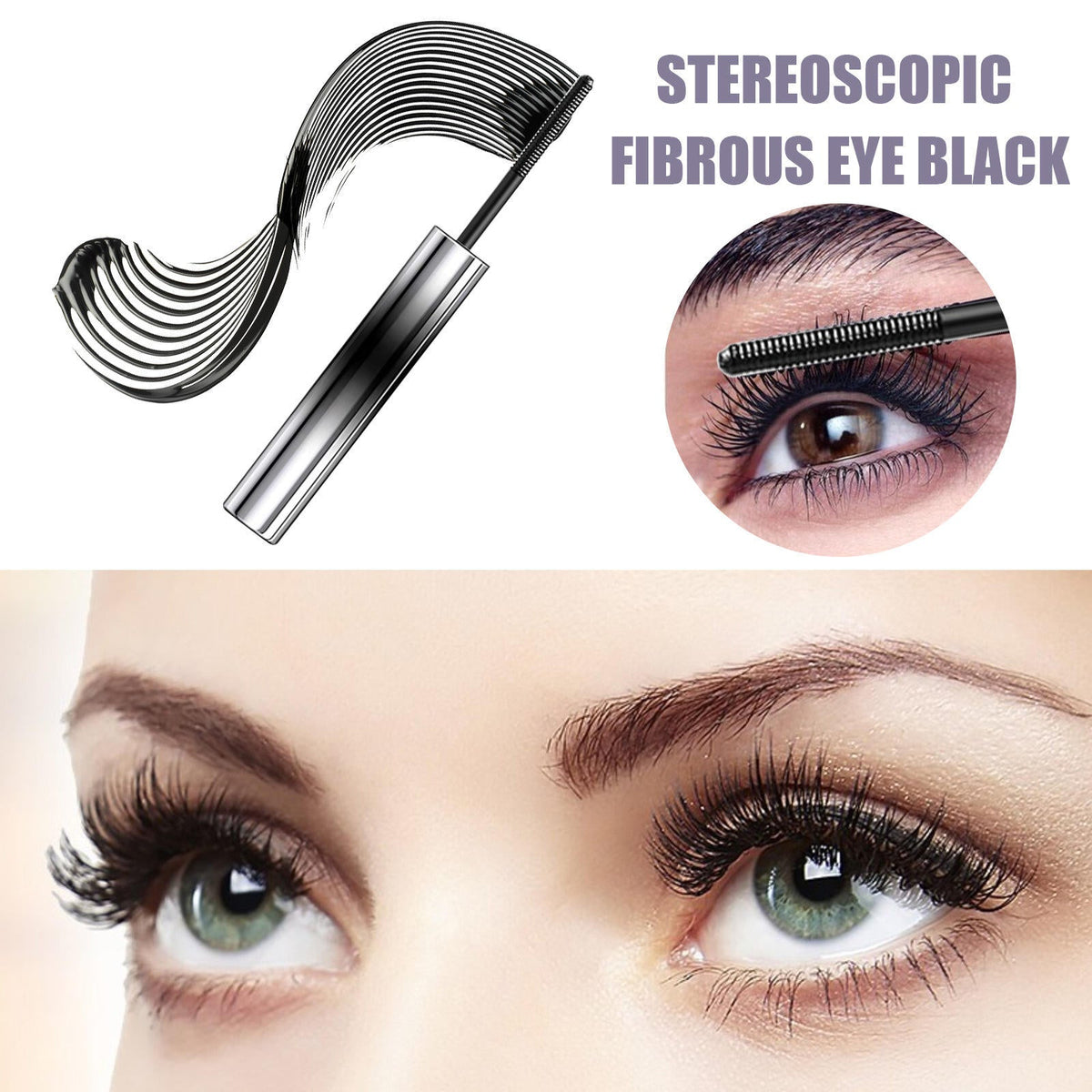 Ouihoe - Stereoscopic Fibrous Mascara view 3