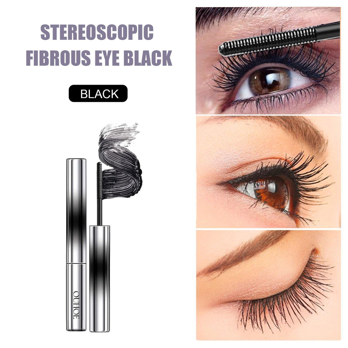 Ouihoe - Stereoscopic Fibrous Mascara view 4