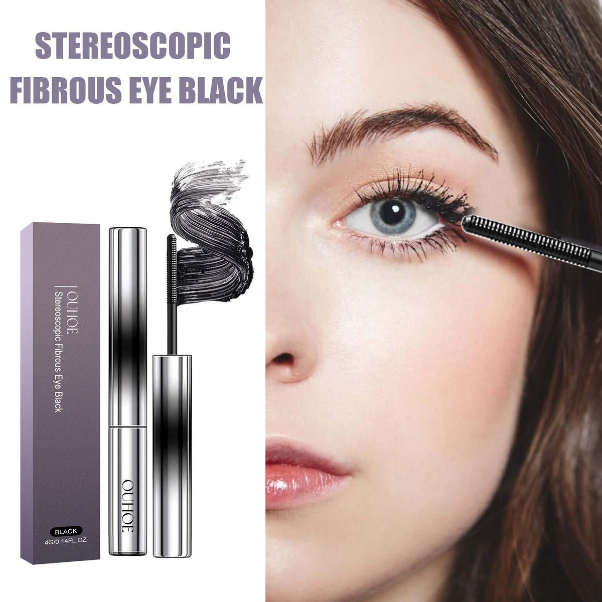 Ouihoe - Stereoscopic Fibrous Mascara view 5