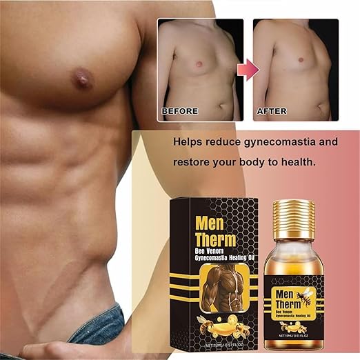 Men Therm - Bee Venom Gynecomastia Heating Oil (Original) - Zambeel