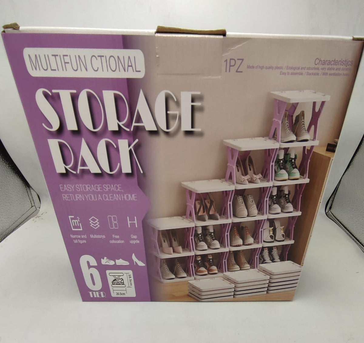 Multifunctional Storage Rack (6 - Tier) - Zambeel