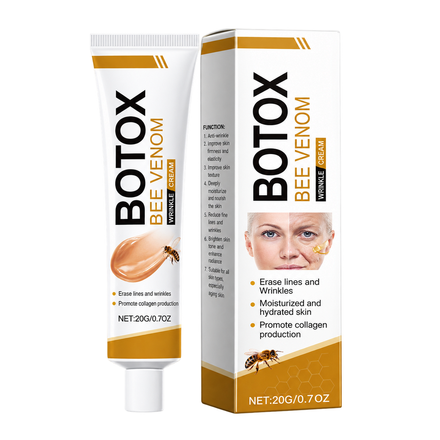 OUHOE - Bee Venom Botox Wrinkle Cream - transparent background