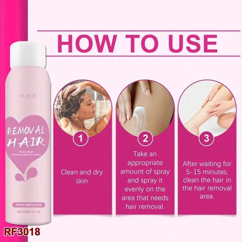 Ouhoe - Hair Removal Spray - Zambeel