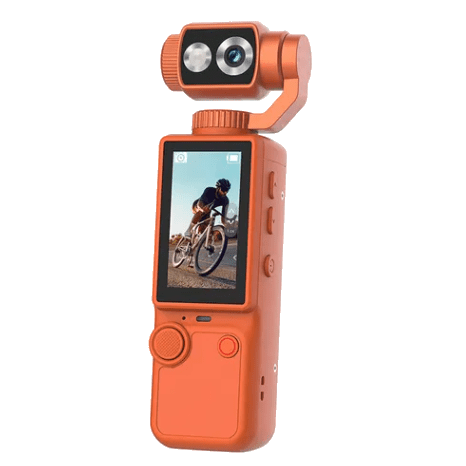 OZCT - 4K Ultra HD Handheld Gimbal Camera - transparent background