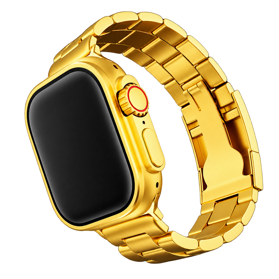 Gold Ultra Watch - transparent background