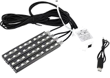 RGB Car Interior Neon Lights - transparent background